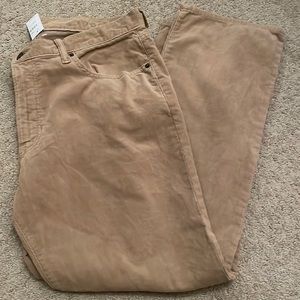 CORDUROY 1969 GAP MEN’S STRAIGHT JEANS PANTS NWT 34 x 28